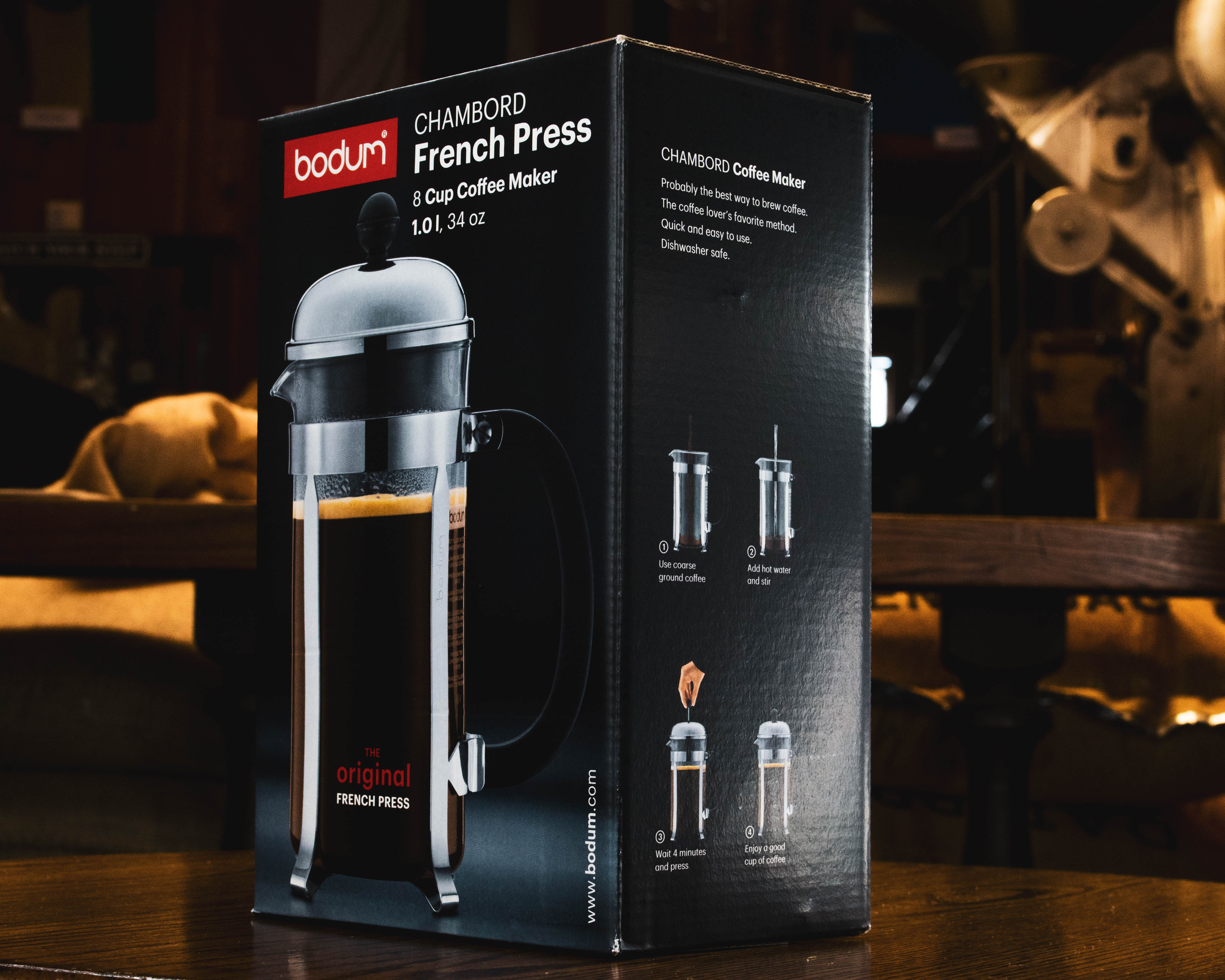 Bodum French Press – Sheldrake Coffee Roasting - Main Image